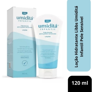 Loção Hidratante Libbs Umiditá Infantil Pele Sensível 120ml