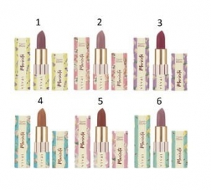 Batom Maricota Matte Vegano – Coleção Natural 6 Cores