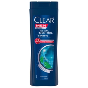 Shampoo Clear Men Anticaspa Ice Cool Menthol 400 Ml