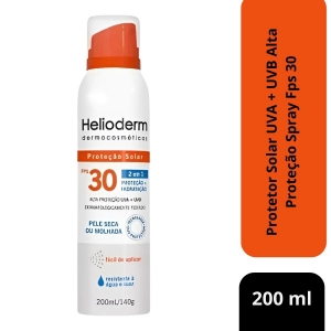 Protetor Solar UVA + UVB Alta Proteção Spray Fps 30 200ml