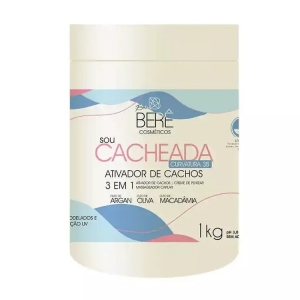Bela Berê Ativador de Cachos Cacheadas Curvatura 3B 1 kg – Definição e Hidratação Profunda