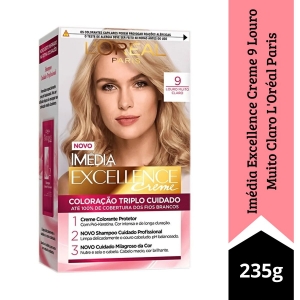 Imédia Excellence Creme 9 Louro Muito Claro L\'Oréal Paris