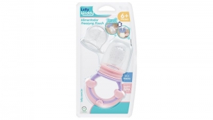 Lolly Freezyng Pouch – Alimentador de Silicone para Frutas Congeladas, Rosa