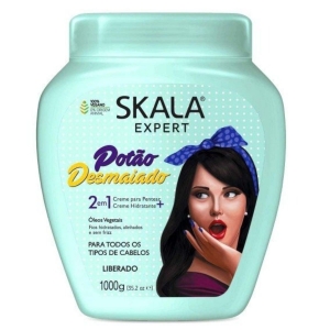 Mascara Creme Tratamento Cabelo Potão Desmaiado Skala 1kg