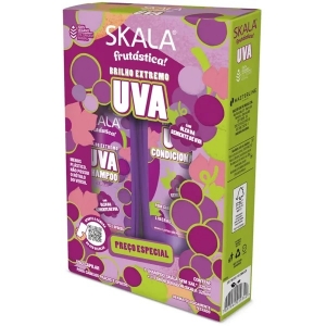 Kit Skala Uva Shampoo + Condicionador 525ml