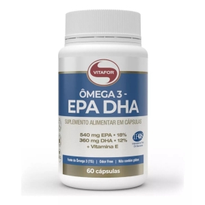 Ômega 3 EPA DHA Vitafor 60 cápsulas