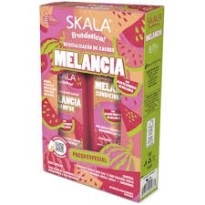 Kit Skala Melancia 650 ml – Shampoo + Condicionador “Frutástica” para Cabelos