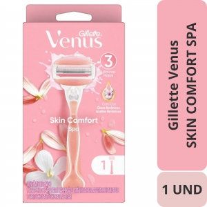 Gillete Venus Skin Comfort Spa Com 1 Aparelho + 1 Cartucho
