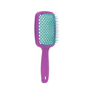 Escova Ricca Flex Soft Lush – Wet & Dry, Cerdas Dupla Altura