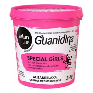 Salon Line Creme Relaxante Special Girls Guanidina 218g