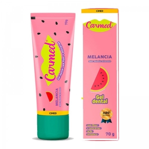Sorriso Refrescante – Gel Dental Carmed Melancia 70g com Flúor