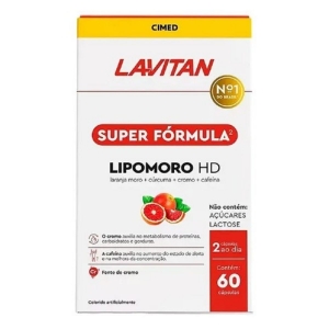Lavitan Lipomoro HD Controle de Peso e Metabolismo 60 Cáps Sabor:Sem sabor