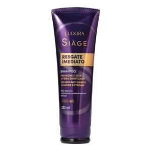 Shampoo Eudora Siàge Resgate Imediato Preenche e Sela 250ml