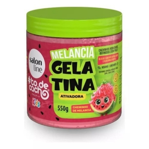 Gelatina Hidratação De Cachos Kids Melancia Salon Line 550g