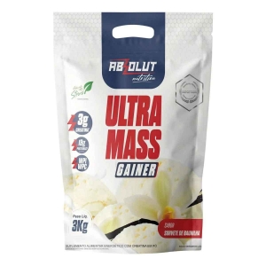 Absolut Ultra Mass Baunilha Hipercalórico 3Kg