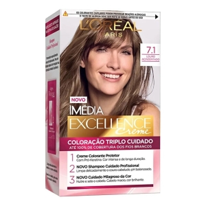 Imédia Excellence Creme 7.1 Louro Acinzentado L\'Oréal Paris