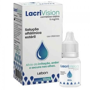 Lacrivision 5mg/ml Solução Oftálmica 10ml
