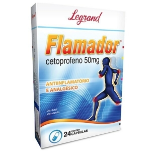 Flamador 50mg Caixa com 24 Cápsulas
