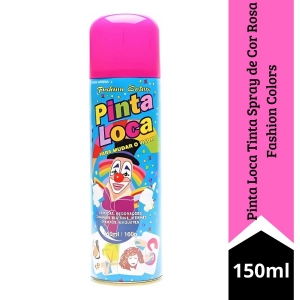 Pinta Loca Tinta Spray de Cor Rosa Fashion Colors 150ml