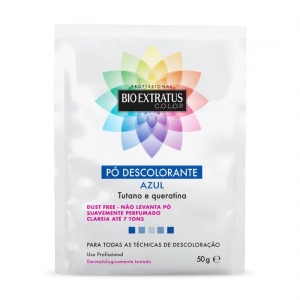 Pó Descolorante Azul Bio Extratus Tutano e Queratina 50g