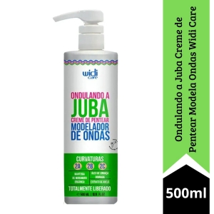 Ondulando a Juba Creme de Pentear Modela Ondas Widi Care