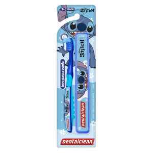 Escova Dental Infantil Escolar Stitch Macia
