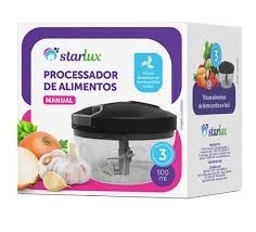 Praticidade e Versatilidade na Cozinha – Processador Manual Starlux 500ml