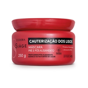 Máscara Capilar Eudora Siàge Cauterização Dos Lisos 250G