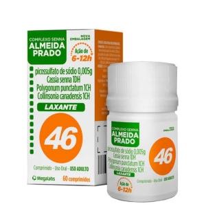 Almeida Prado 46 Laxante Estimulante Natural 60 Comprimidos