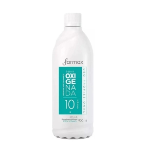 Água Oxigenada Cremosa Descolorante Volumes 10 Farmax 900ml