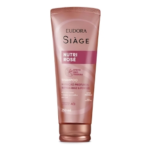 Eudora Siàge Shampoo Nutri Rosé 4D Repara Raiz e Ponta 250ml
