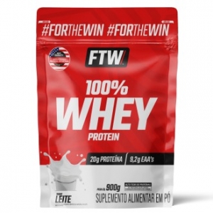 Whey 100% Leite 900g Refil – FTW