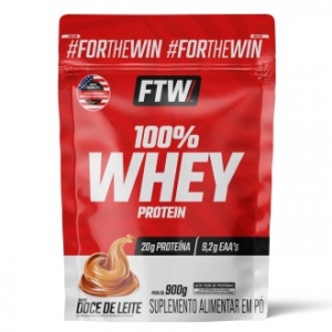 Whey 100% Doce de Leite 900g Refil – FTW