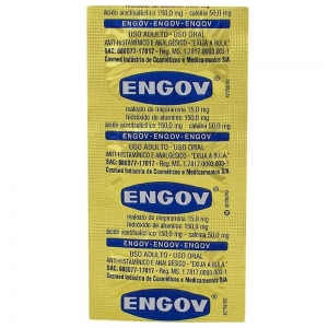Engov Express Fracionado – Cartela com 6 Comprimidos