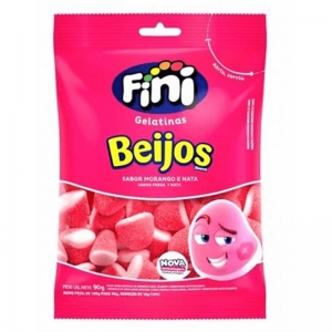 Doce Encanto – Fini Beijos de Morango 100g