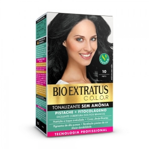 Tonalizante 10 Preto - Cor Intensa e Fixação Duradoura 135g