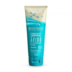Hidratante Corporal Bio Extratus Ácido Hialurônico 200g – Hidratação Intensa e Antienvelhecimento