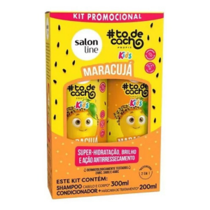 Kit Shampoo E Condicionador Kids Maracujá - Salon Line