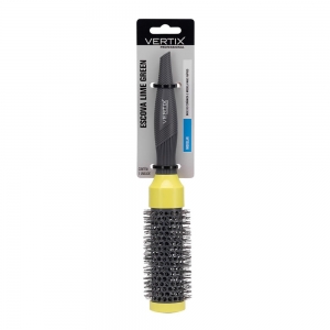 Controle e Volume – Escova Vertix Lime Green Cerâmica 33mm