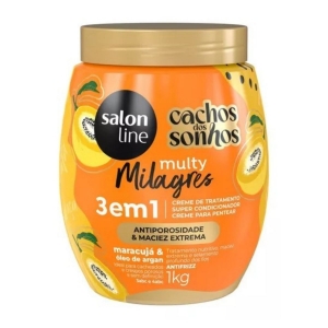 Creme Tratamento Antiporosidade Maracujá 3em1 Salon Line 1kg