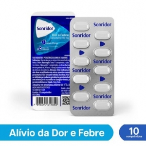 Sonridor Dor e Febre 10 Comprimidos – Alívio Prático para o Dia a Dia