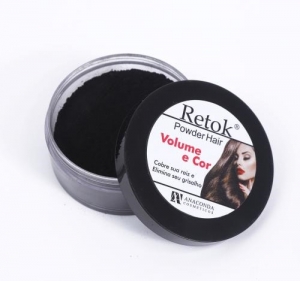 Retok Color Powder Anaconda Preto 20g – Retoque Capilar Instantâneo