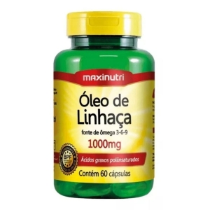 Oleo de Linhaça 60 cápsulas