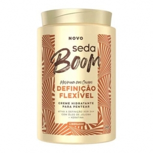 Creme para Pentear Seda Boom Definição Flexível 1kg – Controle e Movimento Natural