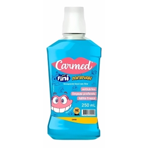 Enxaguante Bucal Anticáries Carmed Fini Dentadura 250ml