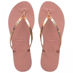 Sandália Havaianas You Metallic Rose Gold 33/34