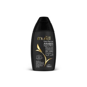 Óleo Corporal Muriel Óleos Naturais Árabe 100ml Hidratação e Nutrição