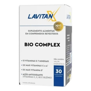 Lavitan Bio Complex Multivitamínico Antioxidade 30 Cápsulas Sabor:Sem sabor