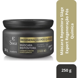 Máscara Repositora Siàge Expert Regeneração Pós Química 250g