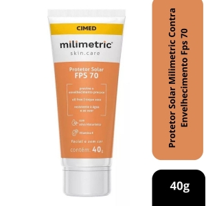 Protetor Solar Milimetric Contra Envelhecimento Fps 70 40g